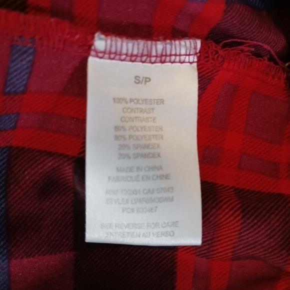 Lightweight plaid crewneck - Picture 3 of 6